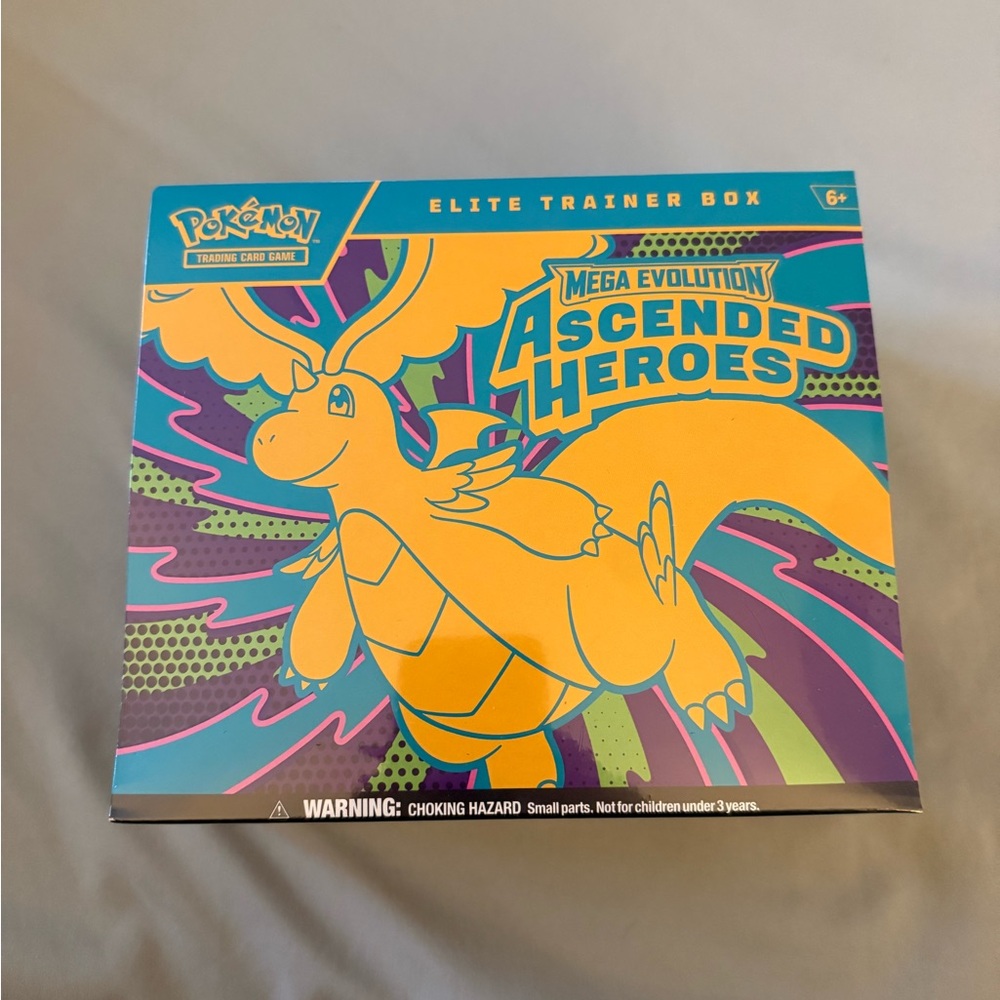 Pokemon Mega Evolution Ascended Heroes Elite Trainer Box